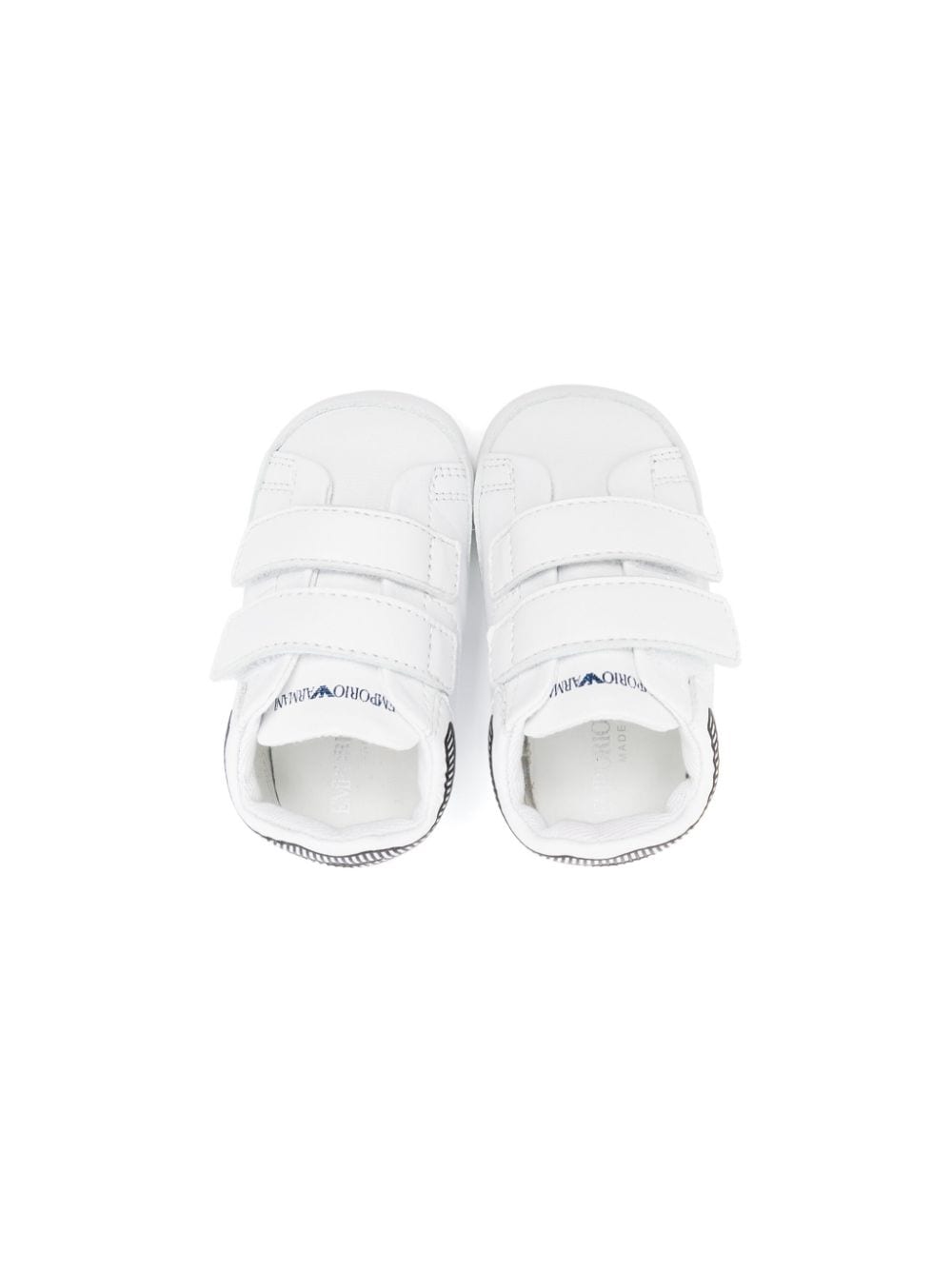 Sneakers per bambino Emporio Armani Kids bianco con strappo - Rubino Kids