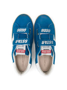 Sneakers per bambino Golden Goose Kids blu Old School - Rubino Kids