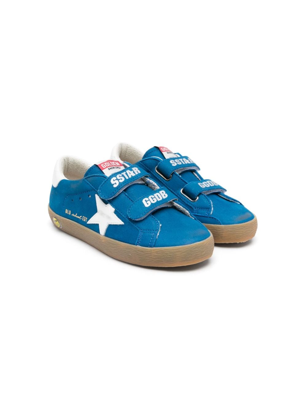 Sneakers per bambino Golden Goose Kids blu Old School - Rubino Kids