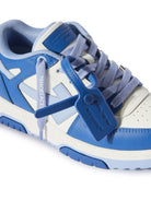 Sneakers per bambino Off - White Kids Out Of Office blu e bianco con motivo Arrows - Rubino Kids