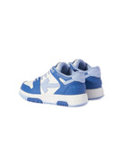 Sneakers per bambino Off - White Kids Out Of Office blu e bianco con motivo Arrows - Rubino Kids