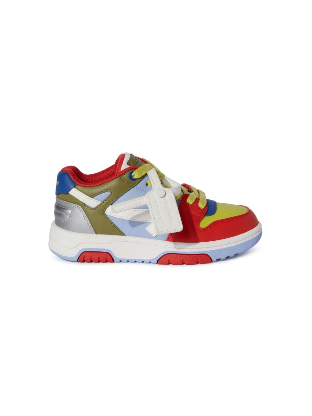 Sneakers per bambino Off - White Kids Out Of Office multicolore con motivo Arrows - Rubino Kids