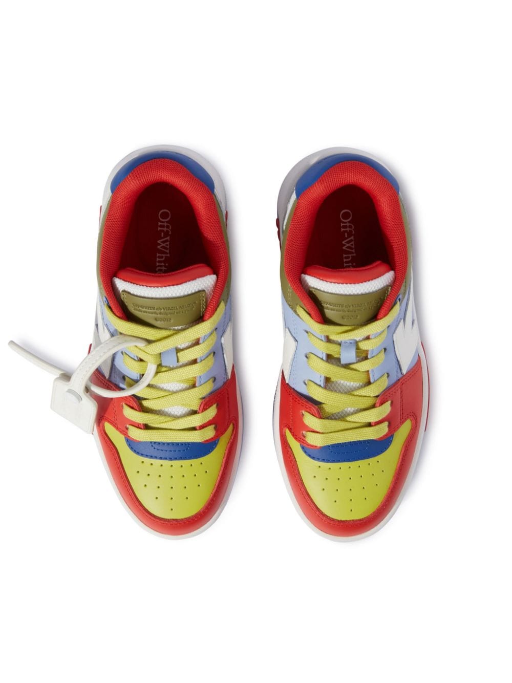 Sneakers per bambino Off - White Kids Out Of Office multicolore con motivo Arrows - Rubino Kids