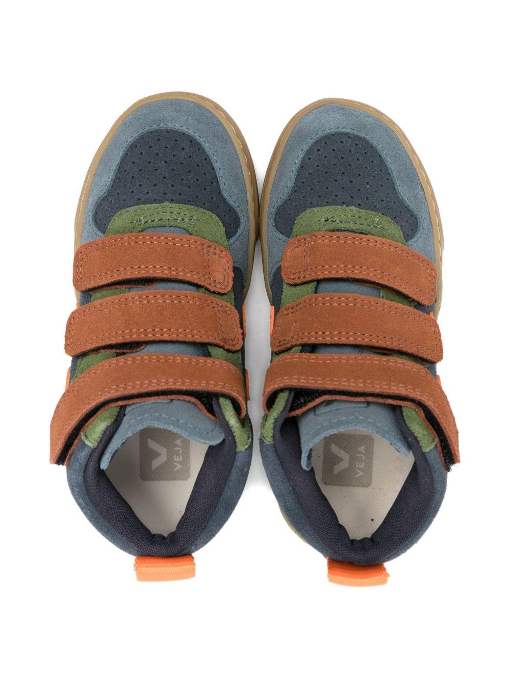 Sneakers per bambino VEJA Kids multicolore con strappo - Rubino Kids