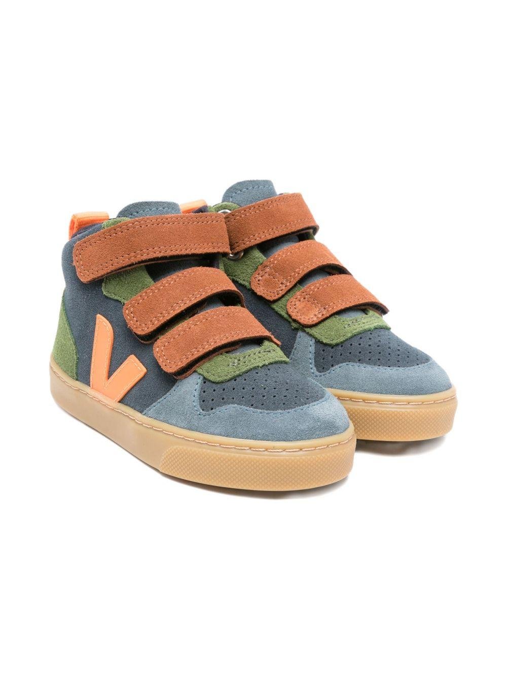 Sneakers per bambino VEJA Kids multicolore con strappo - Rubino Kids