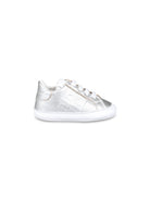 Sneakers primi passi per neonati Givenchy Kids argento con motivo 4G - Rubino Kids