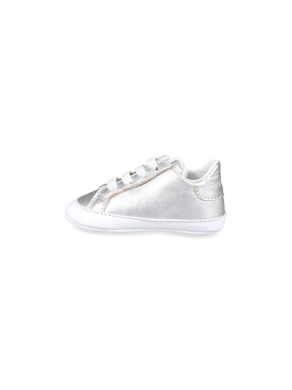 Sneakers primi passi per neonati Givenchy Kids argento con motivo 4G - Rubino Kids