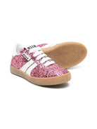 Sneakers Retro con glitter - Rubino Kids