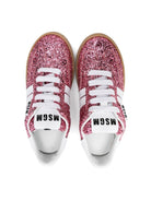 Sneakers Retro con glitter - Rubino Kids