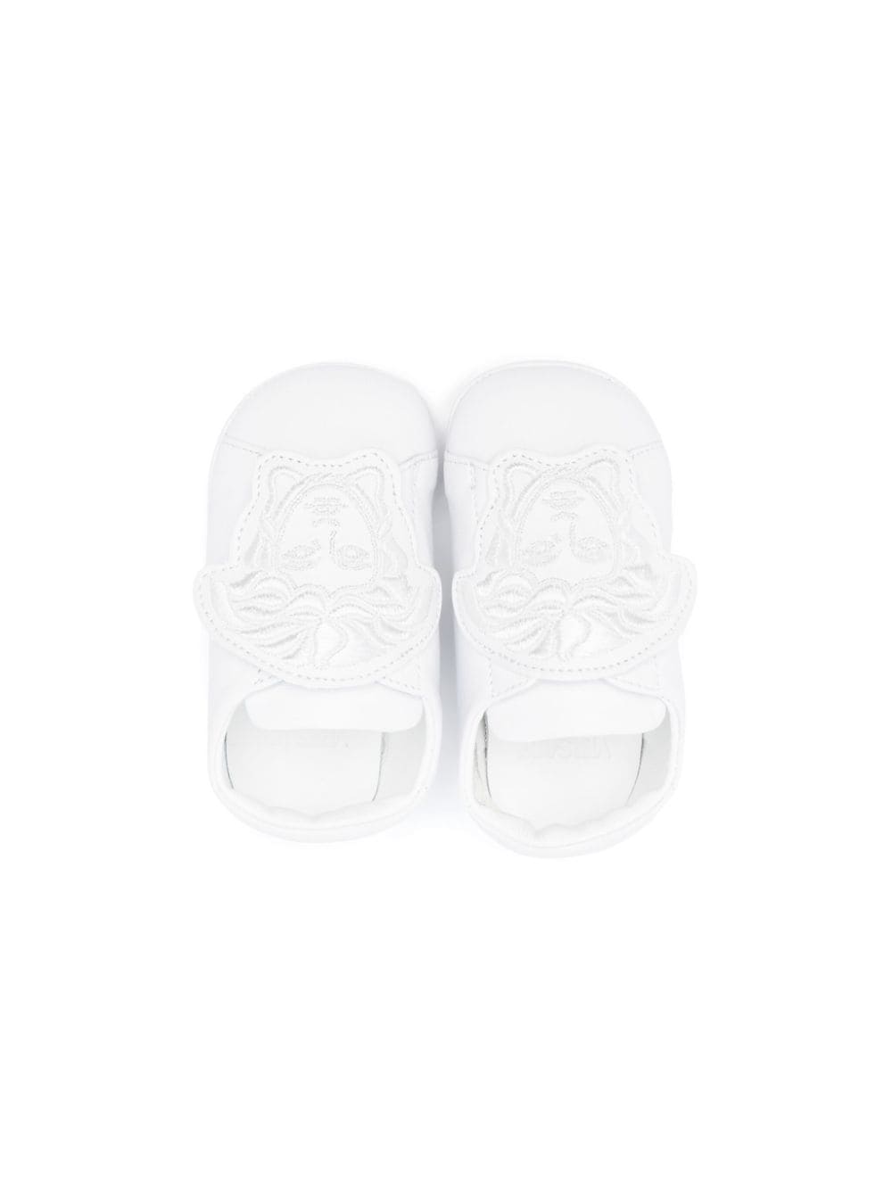 Sneakers senza lacci La Medusa per neonato Versace Kids bianco con suola in pelle - Rubino Kids