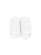 Sneakers senza lacci La Medusa per neonato Versace Kids bianco con suola in pelle - Rubino Kids