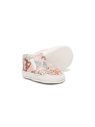 Sneakers senza lacci per neonata ETRO KIDS rosa con grana liscia - Rubino Kids