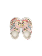 Sneakers senza lacci per neonata ETRO KIDS rosa con grana liscia - Rubino Kids