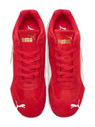 Sneakers Speedcat per bambino Puma Kids rosse con pelle scamosciata - Rubino Kids