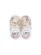 Sneakers Teddy Bear per bambina Monnalisa bianco con punta tonda - Rubino Kids