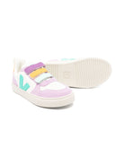 Sneakers V - 10 per bambina VEJA Kids multicolor con punta traforata - Rubino Kids