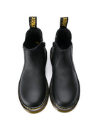 Stivali Chelsea per bambino Dr. Martens Kids nero con pannelli elastici laterali - Rubino Kids