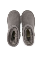 Stivali Classic II per bambina UGG Kids grigi con cuciture a contrasto - Rubino Kids