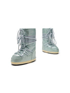 Stivali da neve per bambina Moon Boot Kids Icon Glitter blu chiaro con glitter - Rubino Kids