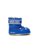 Stivali da neve per neonato Moon Boot Kids blu con punta tonda - Rubino Kids