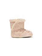 Stivali da neve per neonato Moon Boot Kids rosa con punta tonda - Rubino Kids