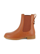 Stivali per bambina Chloé Kids Chelsea marrone in pelle - Rubino Kids