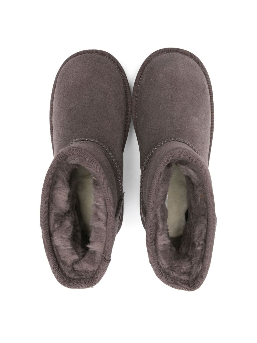 Stivali per bambina UGG Kids Classic Mini grigio con plateau - Rubino Kids