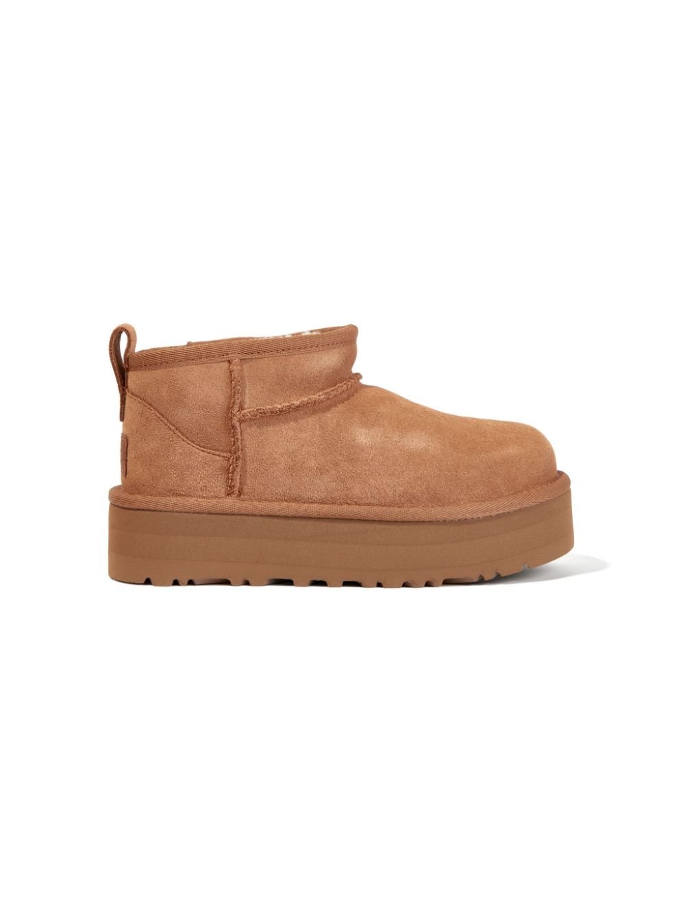 Stivali per bambina UGG Kids Classic Mini Platform marrone cammello - Rubino Kids