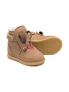 Stivali per neonata Donsje marrone con muso di cane - Rubino Kids