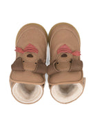 Stivali per neonata Donsje marrone con muso di cane - Rubino Kids