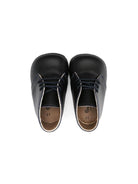 Stivali primi passi per neonato Eli1957 blu in pelle stringati - Rubino Kids