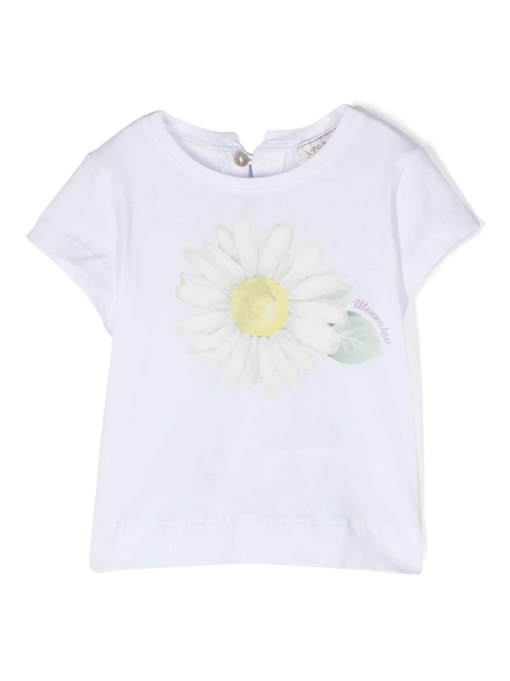 T-shirt a fiori - Rubino Kids