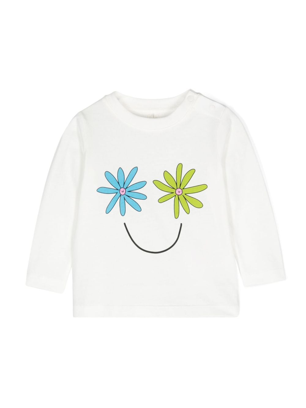 T-shirt a fiori - Rubino Kids