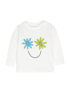 T-shirt a fiori - Rubino Kids