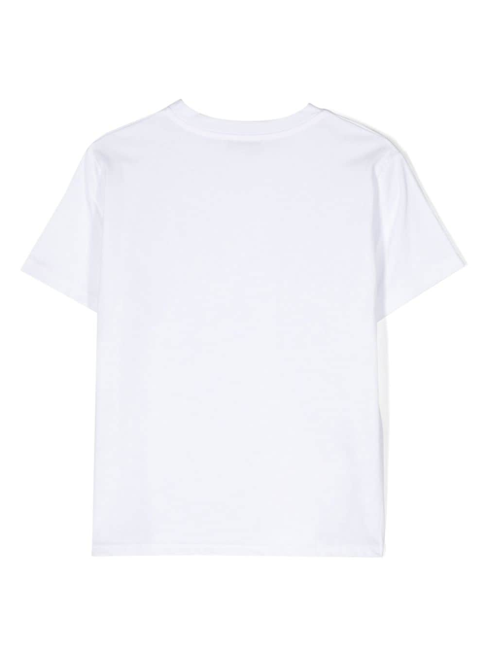 T-shirt con applicazione logo - Rubino Kids