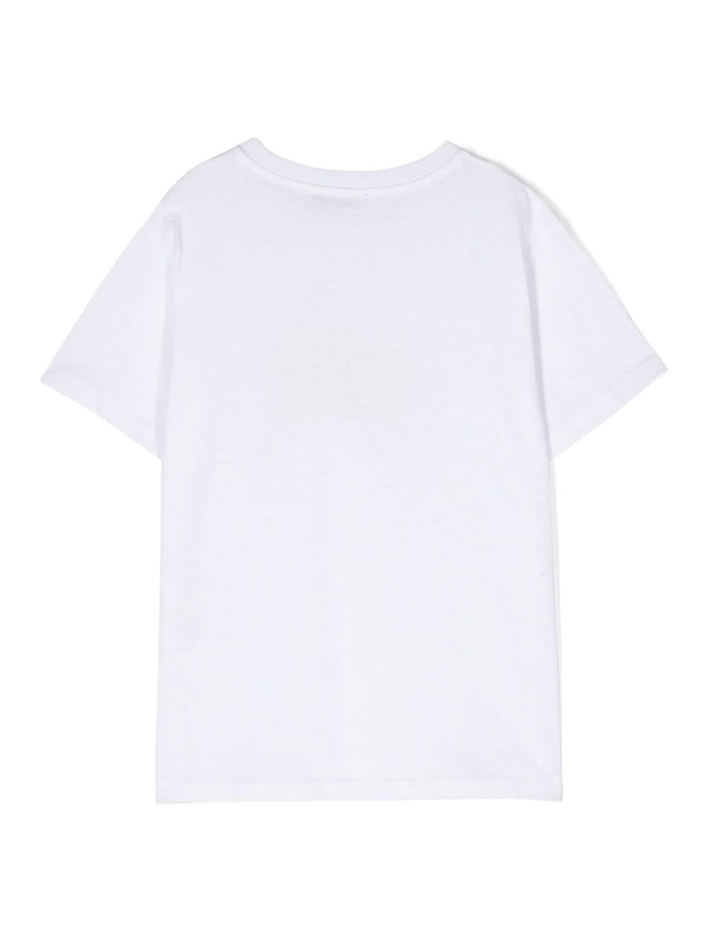 T-shirt con applicazione logo - Rubino Kids