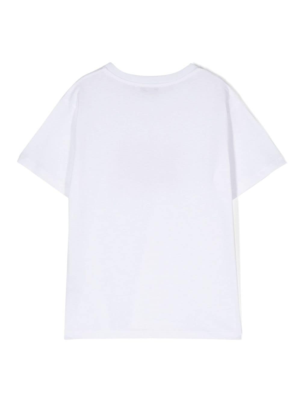 T-shirt con applicazione logo - Rubino Kids