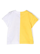 T-shirt con design color - block - Rubino Kids