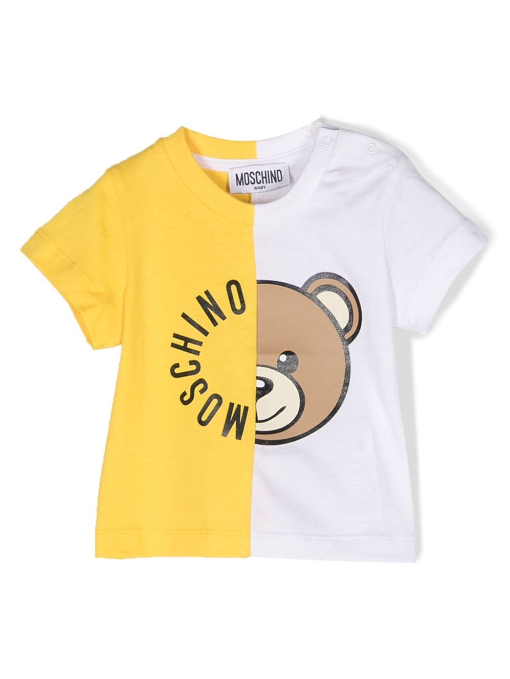 T-shirt con design color - block - Rubino Kids