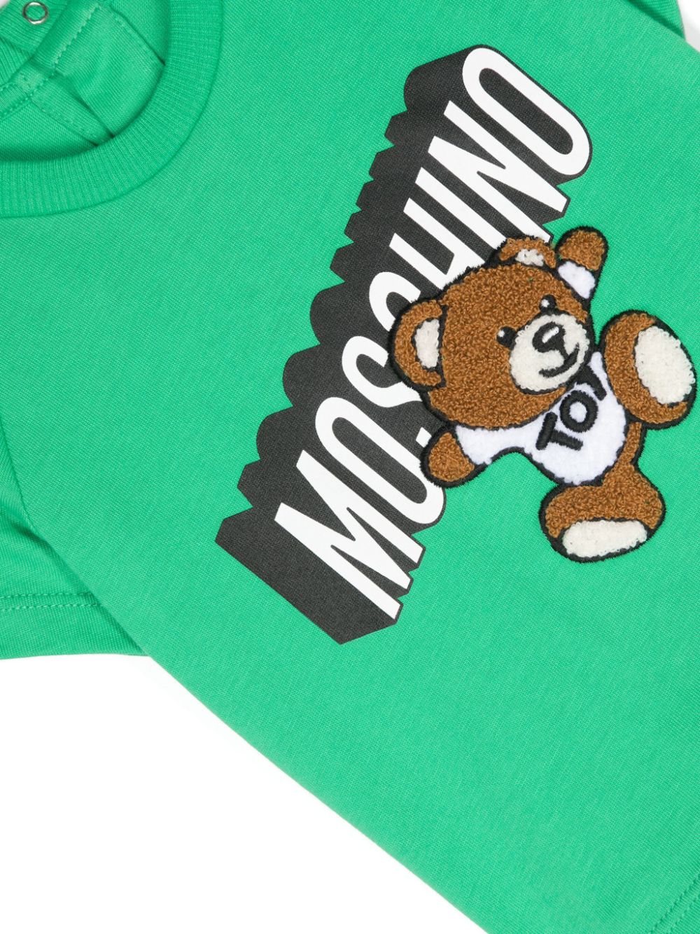 T-shirt con motivo Teddy Bear - Rubino Kids