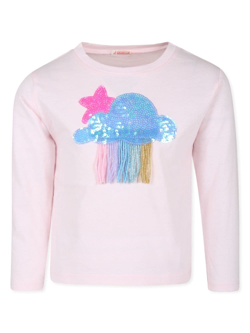 T-shirt con paillettes - Rubino Kids