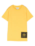 T-shirt con patch logo - Rubino Kids