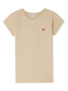 T-shirt con stampa Asme - Rubino Kids