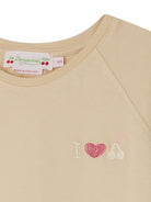 T-shirt con stampa Asme - Rubino Kids