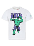 T-shirt con stampa Hulk x Marvel - Rubino Kids