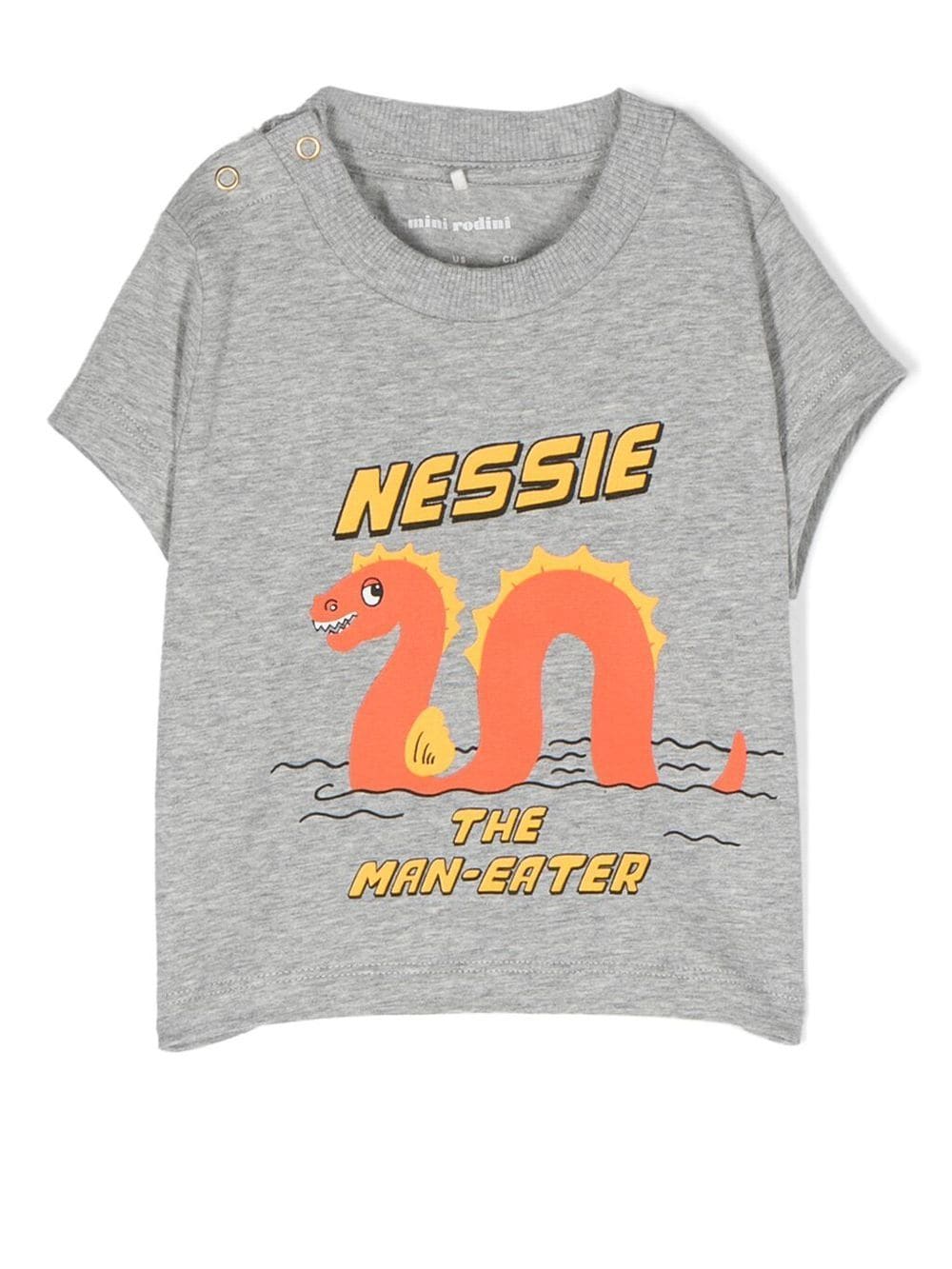T-shirt con stampa Loch Ness Monster Baby - Rubino Kids
