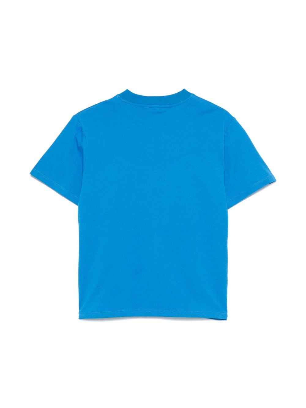 T-shirt con stampa logo per bimbo Stella McCartney Kids blu con maniche corte - Rubino Kids