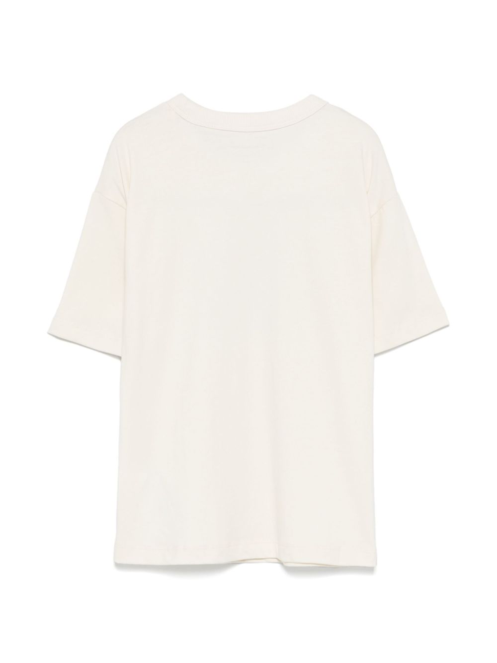 T-shirt con stampa per bambino Calvin Klein Kids bianco con orlo dritto - Rubino Kids