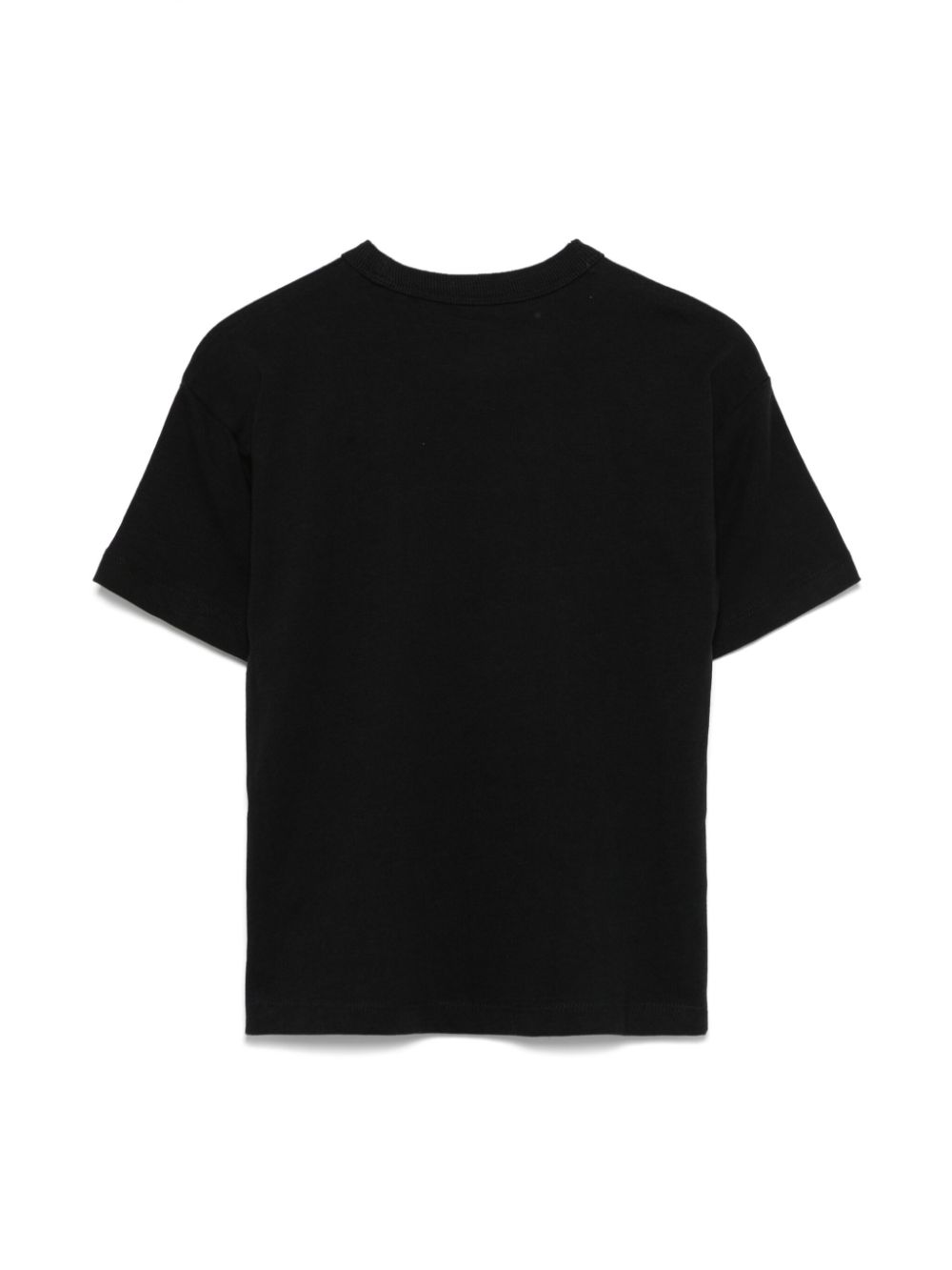 T-shirt con stampa per bambino Calvin Klein Kids nero con orlo dritto - Rubino Kids