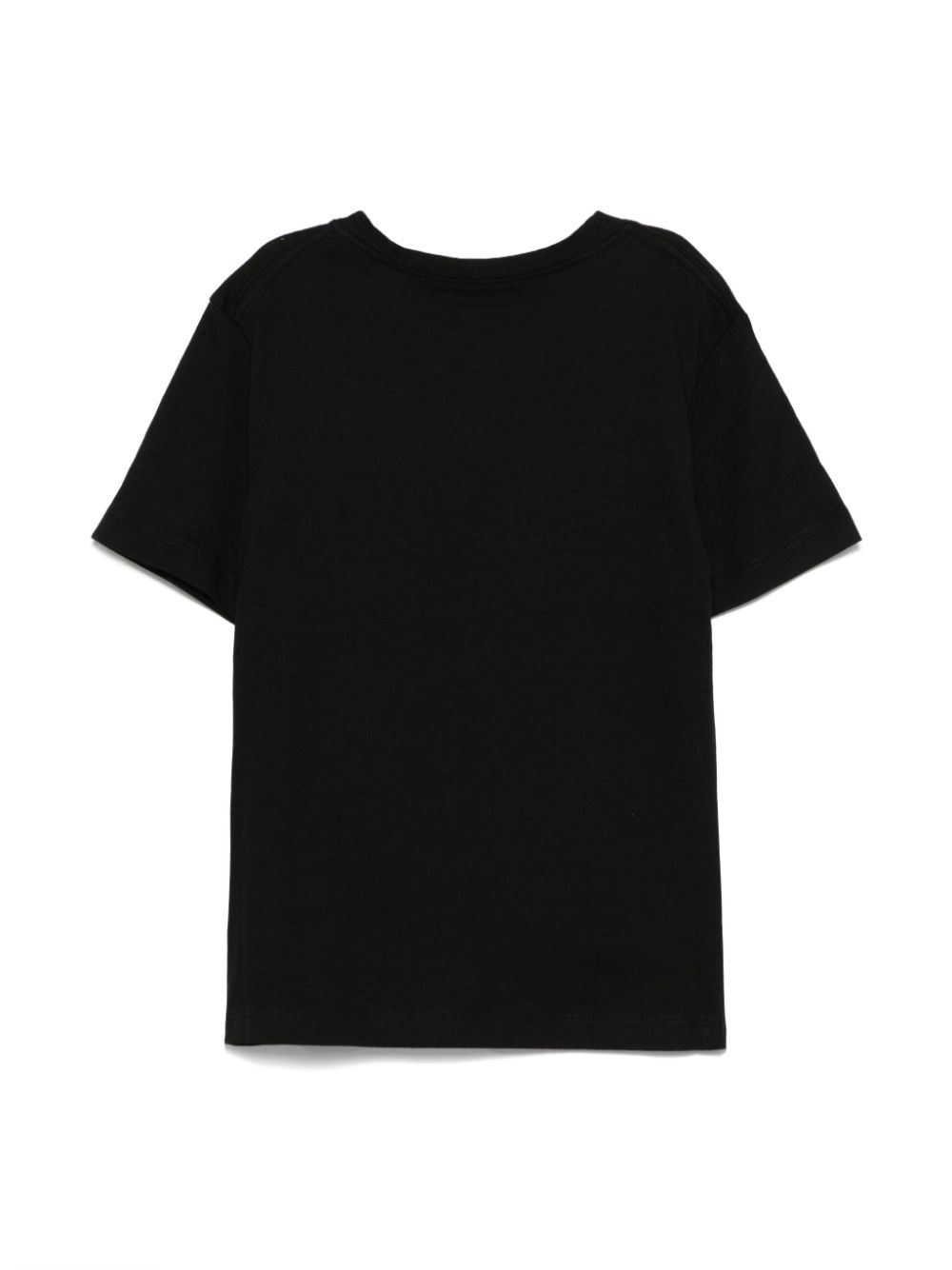 T-shirt con stampa per bambino Calvin Klein Kids nero con orlo dritto - Rubino Kids